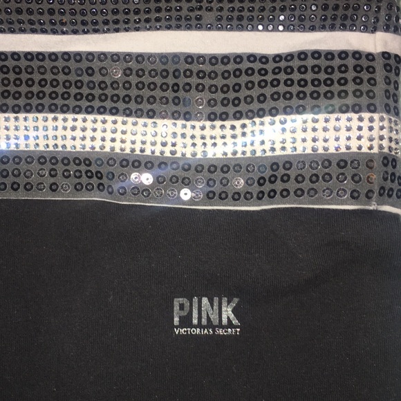 PINK Victoria's Secret Pants - PINK VS | Fold over skinny sequin yoga pants